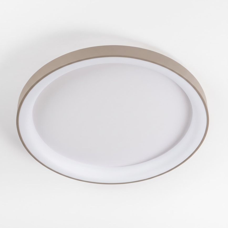 BRILAGI - dimbare LED-plafondlamp FALCON II LED/108W/230V 3000-6500K Ø 80 cm wit/beige + afstandsbediening