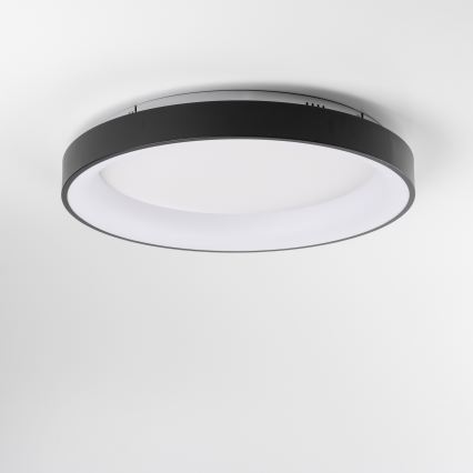Brilagi - Dimbare LED-plafondlamp FALCON II LED/99W/230V 3000-6500K Ø 60 cm zwart + afstandsbediening