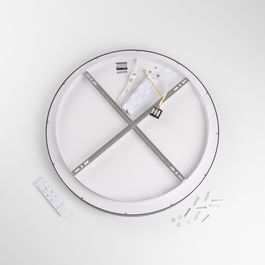 Brilagi - Dimbare LED-plafondlamp FALCON II LED/99W/230V 3000-6500K Ø 60 cm zwart + afstandsbediening