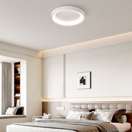 Brilagi - Dimbare LED-plafondlamp FALCON MODERN LED/54W/230V 3000-6000K 60 cm wit + afstandsbediening
