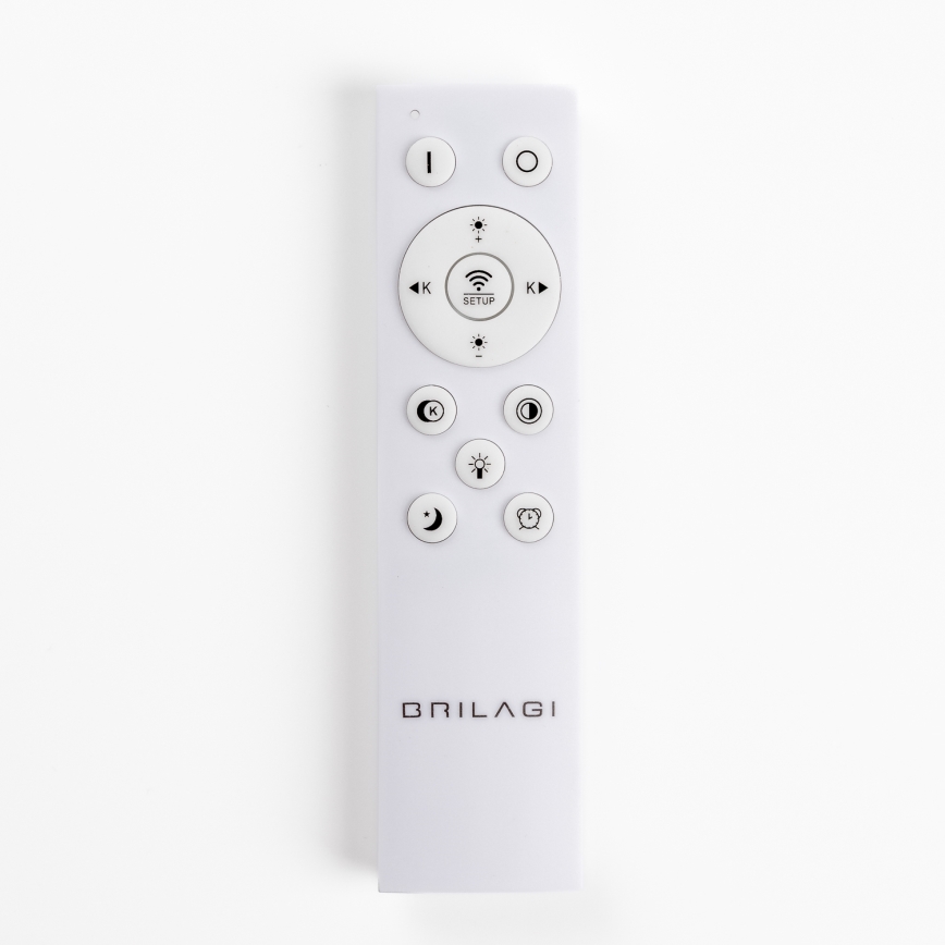 Brilagi - dimbare LED-plafondlamp FALCON SLIM LED/50W/230V 3000-6500K 50x50 cm wit + afstandsbediening