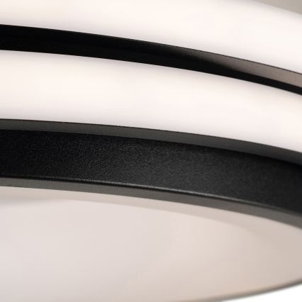 BRILAGI - LED dimbare plafondlamp FLARE LED/84W/230V 3000-6000K 47x51 cm zwart + afstandsbediening