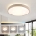 Brilagi - LED dimbare plafondlamp GLASS POOL DOUBLE LED/48W/230V 3000-6000K 40 cm beige + afstandsbediening