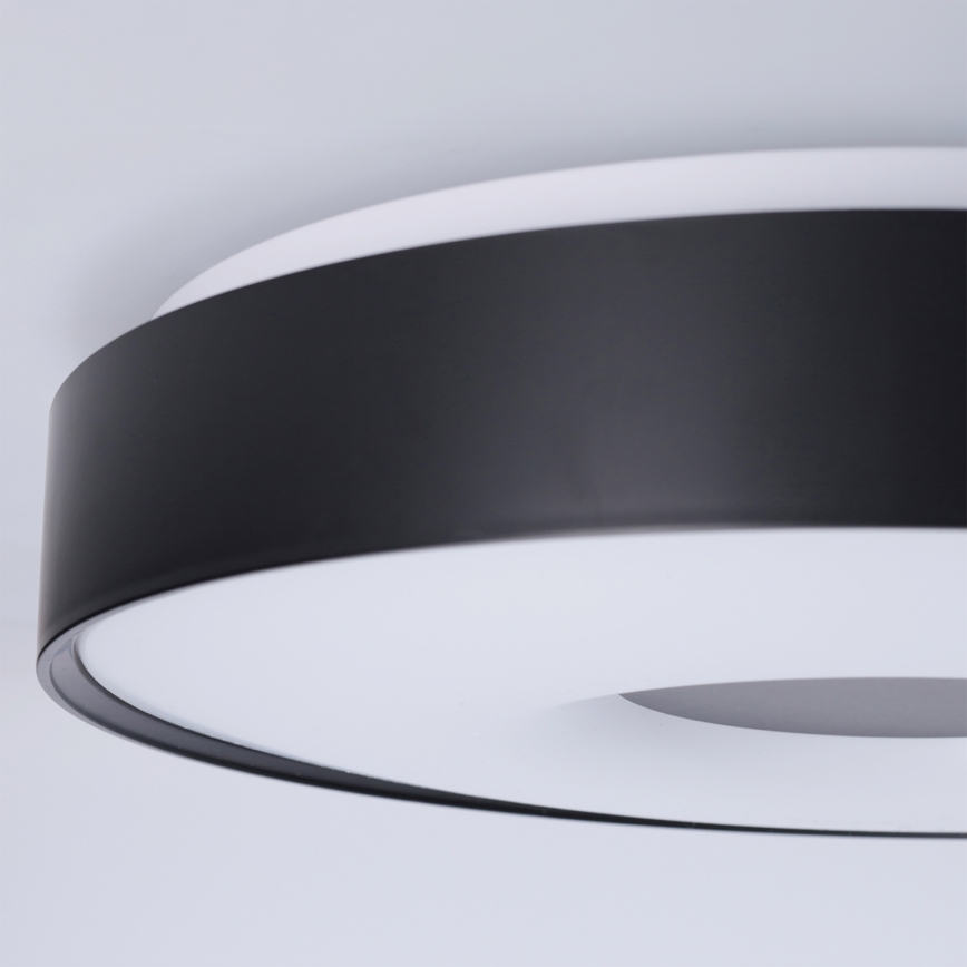 Brilagi - dimbare LED-plafondlamp JAMIS LED/48W/230V 3000-6500K Ø 39 cm zwart + afstandsbediening