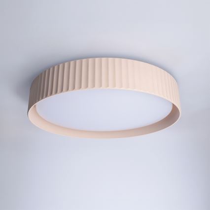 Brilagi - Dimbare LED-plafondlamp LUCIA LED/48W/230V 3000–6500K Ø 41 cm beige + afstandsbediening
