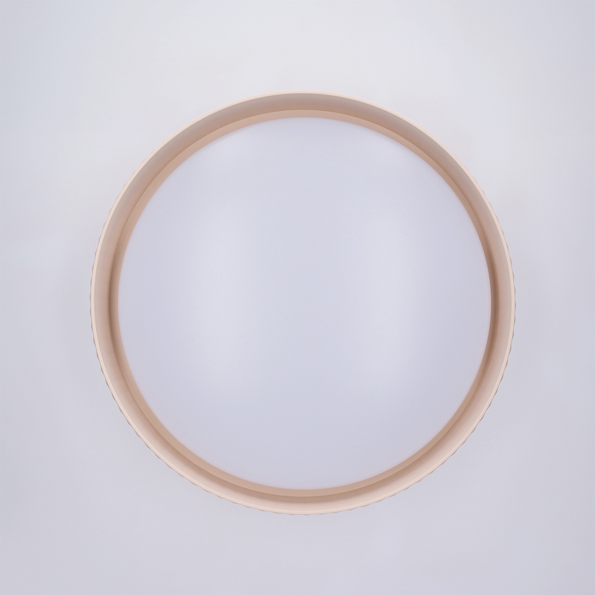 Brilagi - Dimbare LED-plafondlamp LUCIA LED/48W/230V 3000–6500K Ø 41 cm beige + afstandsbediening