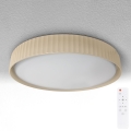 Brilagi - LED-dimbare plafondlamp LUCIA LED/60W/230V 3000-6500K Ø 59 cm beige + afstandsbediening