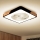 Brilagi - LED Dimbare plafondlamp met ventilator LED/30W/230V 3000-6500K zwart/eiken + afstandsbediening