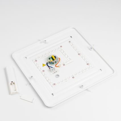 Brilagi - LED-dimbare plafondlamp MILKY WAY 24W/230V 3000–6500K 37×37 cm + afstandsbediening