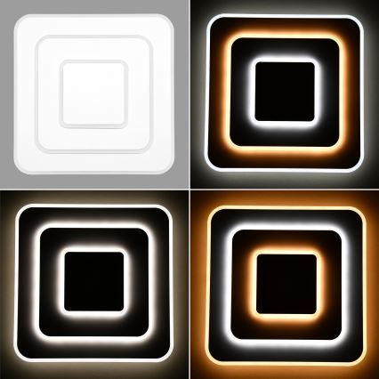 Brilagi - LED dimbare plafondlamp MODERN LED/72W/230V 2700-6500K 46,6x46,6 cm + afstandsbediening