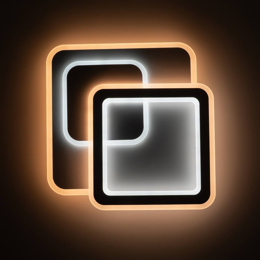 Brilagi - LED dimbare plafondlamp MODERN LED/80W/230V 2700-6500K 52,5x52,5 cm + afstandsbediening