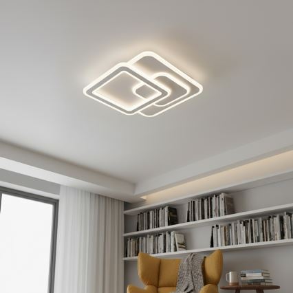 Brilagi - Dimbare LED plafondlamp MODERN LED/80W/230V 3000-6000K 52,5x52,5 cm + afstandsbediening