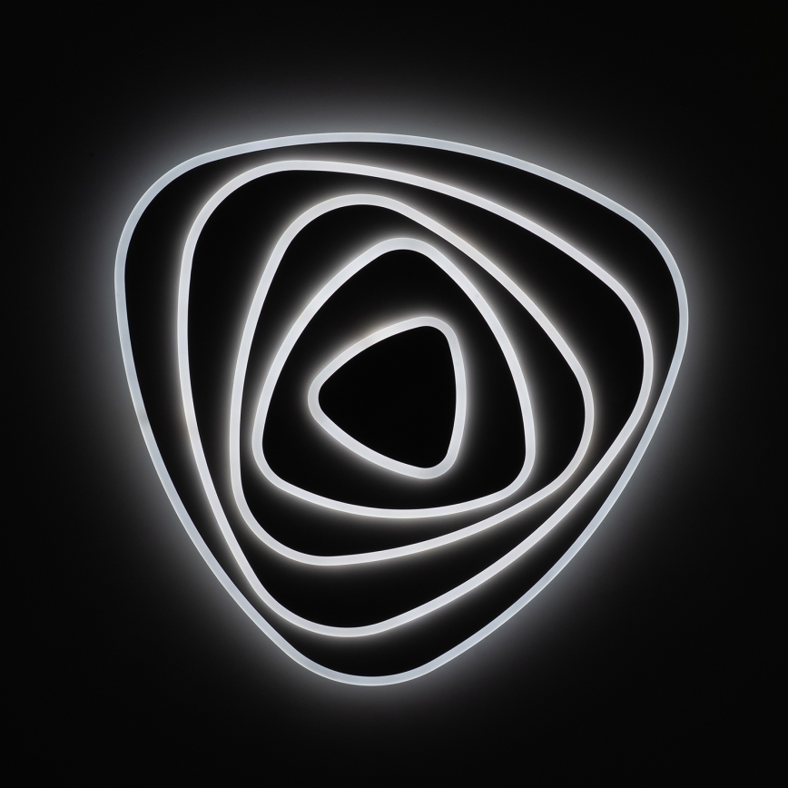 BRILAGI - LED Dimbare plafondlamp MODERN MAXI LED/140W/230V 3000-6000K 74x75 cm + afstandsbediening