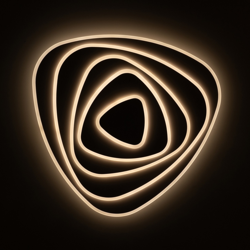 BRILAGI - LED Dimbare plafondlamp MODERN MAXI LED/140W/230V 3000-6000K 74x75 cm + afstandsbediening