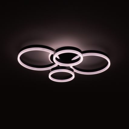 Brilagi - LED dimbare plafondlamp ORBITS LED/49W/230V 3000-6000K + afstandsbediening