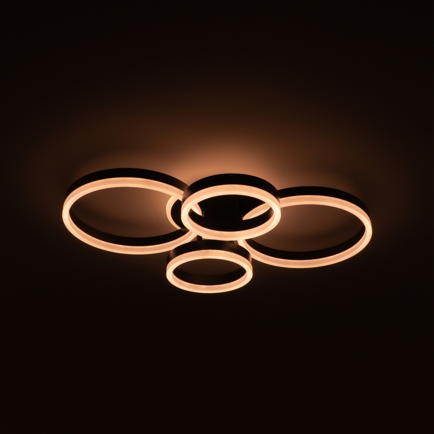 Brilagi - LED dimbare plafondlamp ORBITS LED/49W/230V 3000-6000K + afstandsbediening