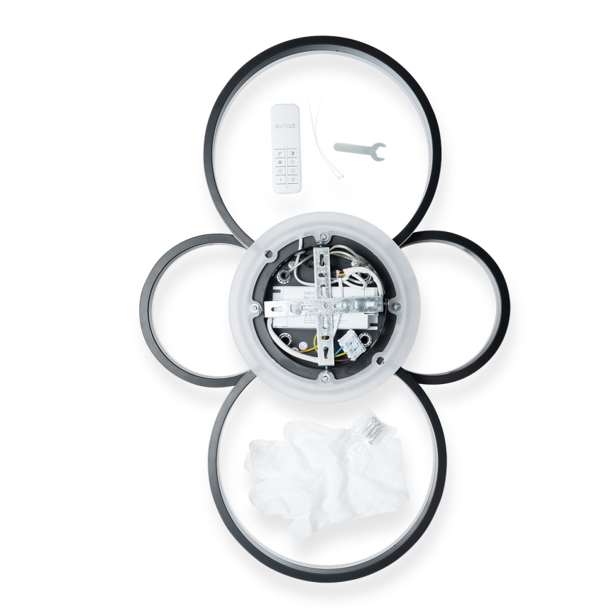 Brilagi - LED dimbare plafondlamp ORBITS LED/49W/230V 3000-6000K + afstandsbediening