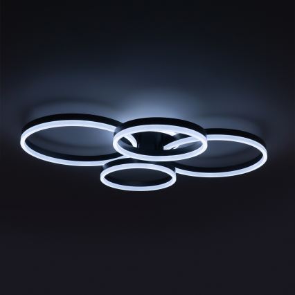 Brilagi - LED dimbare plafondlamp ORBITS LED/52W/230V 3000-6000K + afstandsbediening