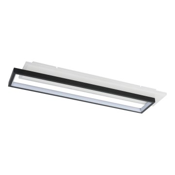 Brilagi - LED dimbare plafondlamp OUTLINE LED/66W/230V 3000-6000K 15x60 cm wit/zwart + afstandsbediening