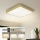 Brilagi - LED-dimbare plafondlamp POOL LED/36W/230V 3000-6000K 40x40 cm goud + afstandsbediening
