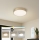 Brilagi - LED dimbare plafondlamp POOL LED/36W/230V 3000-6000K pr. 30 cm goud + afstandsbediening