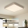 Brilagi - LED dimbare plafondlamp POOL LED/48W/230V 3000-6000K 50x50 cm beige + afstandsbediening