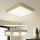 Brilagi - LED-dimbare plafondlamp POOL LED/48W/230V 3000-6000K 50x50 cm gouden + afstandsbediening
