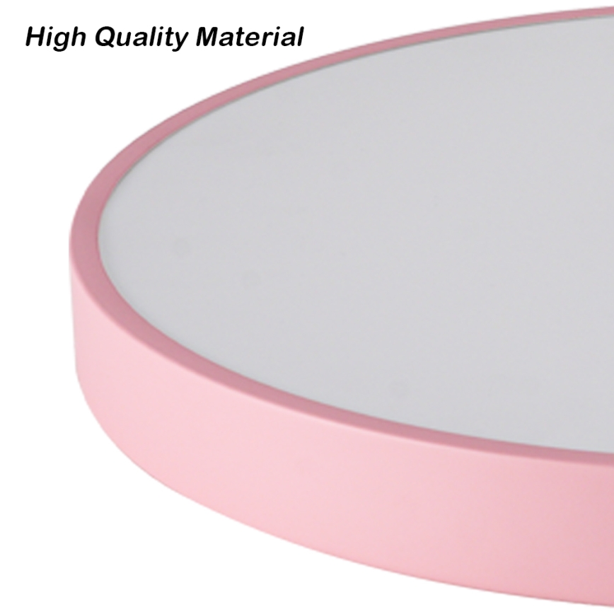 Brilagi - Dimbare LED-plafondlamp POOL LED/60W/230V 3000-6000K Ø 50 cm roze + afstandsbediening