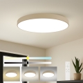 Brilagi - LED dimbare plafondlamp POOL SMART LED/180W/230V 3000-6000K 120 cm beige Wi-Fi Tuya + afstandsbediening