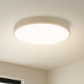 Brilagi - LED dimbare plafondlamp POOL SMART LED/48W/230V 3000-6000K Ø 40 cm Wi-Fi Tuya beige + afstandsbediening