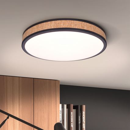 Brilagi - LED dimbare plafondlamp ROSA LED/48W/230V 3000-6500K Ø 38 cm + afstandsbediening