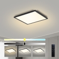 Brilagi - LED-dimbare plafondlamp SLIMFRAME LED/25W/230V 30x30 cm 3000-6000K zwart + afstandsbediening