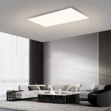 Brilagi - LED dimbare plafondlamp SLIMFRAME LED/80W/230V 120x60 cm 3000-6000K wit + afstandsbediening
