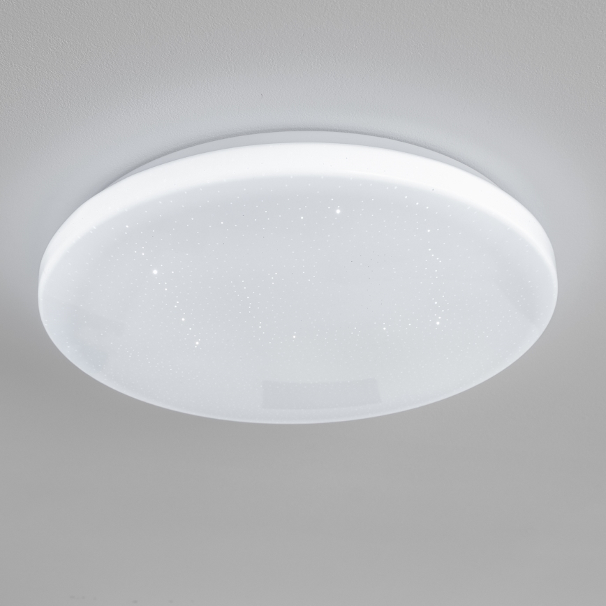 Brilagi - Dimbare LED plafondlamp SMART STARS LED/24W/230V Ø 38 cm 3000-6000K Wi-Fi Tuya Beacon + afstandsbediening