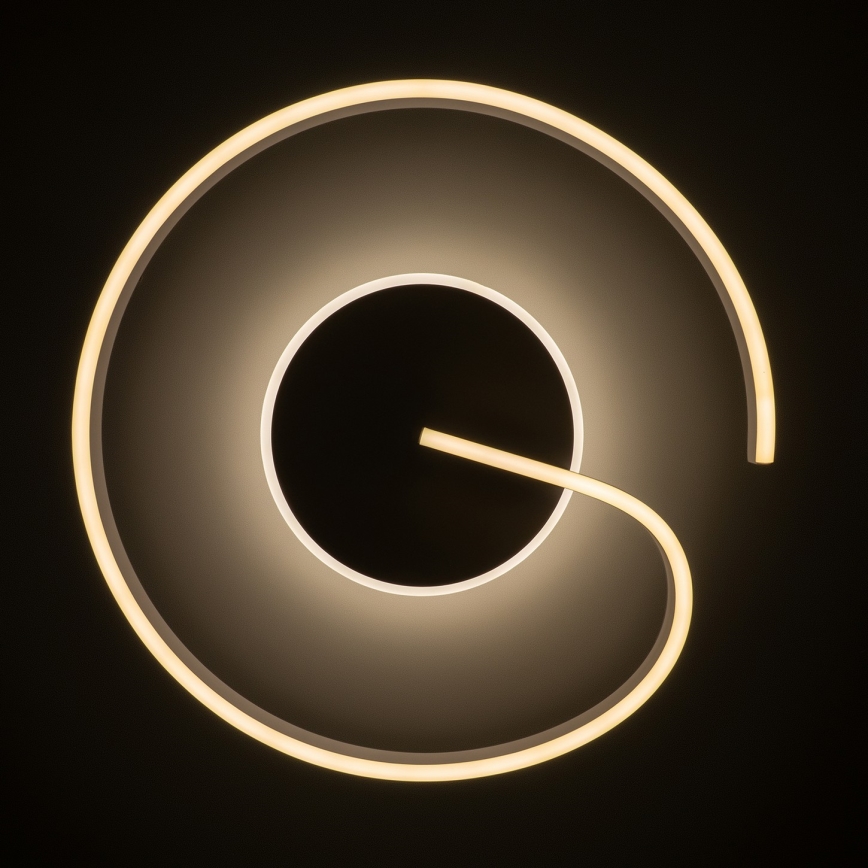 Brilagi - Dimbare LED-plafondlamp SPIRAL LED/56W/230V Ø 50 cm 3000/4000/6000K + afstandsbediening