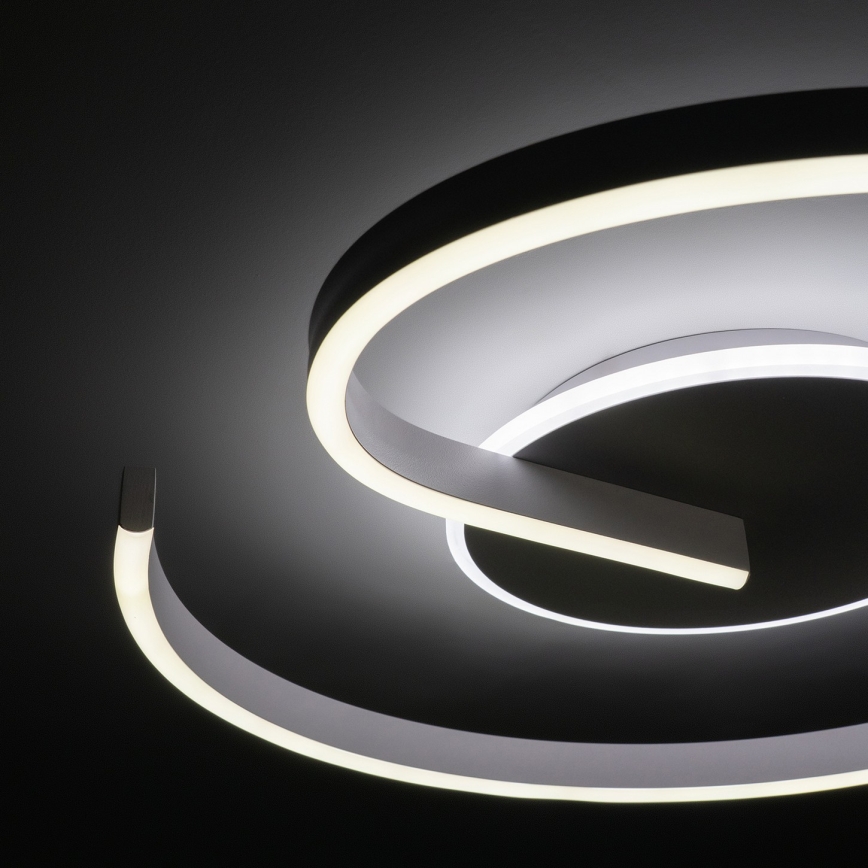 Brilagi - Dimbare LED-plafondlamp SPIRAL LED/56W/230V Ø 50 cm 3000/4000/6000K + afstandsbediening