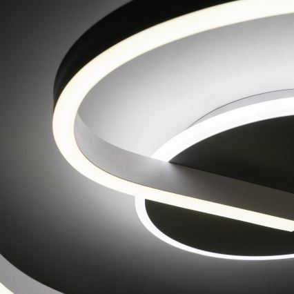 Brilagi - Dimbare LED-plafondlamp SPIRAL LED/56W/230V Ø 50 cm 3000/4000/6000K + afstandsbediening