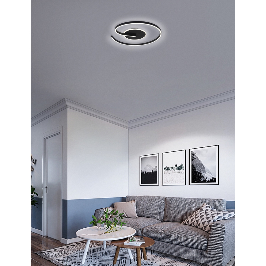 Brilagi - SPIRAL LED dimbare plafondlamp, 56W/230V, Ø 50 cm, 3000/4000/6000K, met afstandsbediening