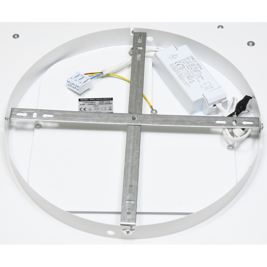 Brilagi - LED dimbare plafondlamp TANDORA LED/49W/230V 50x50 cm 3000-6000K + afstandsbediening