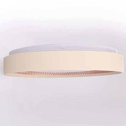 Brilagi - LED dimbare plafondlamp WALDO LED/48W/230V 3000-6500K Ø 40 cm beige/goud + afstandsbediening