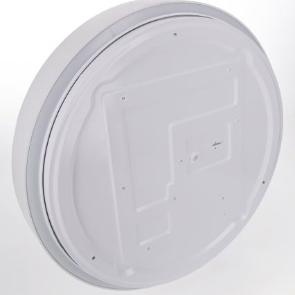 Brilagi - LED dimbare plafondlamp WALDO LED/48W/230V 3000-6500K Ø 40 cm wit/zilver + afstandsbediening