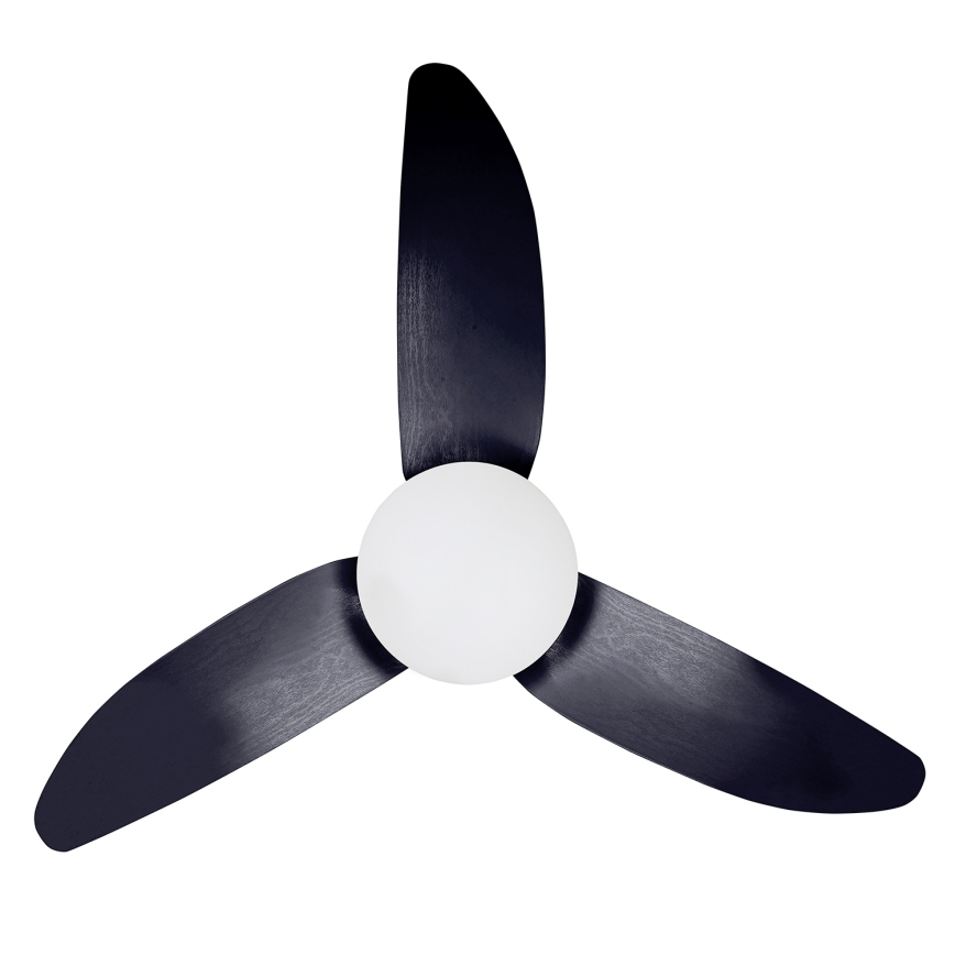 Brilagi - LED dimbare plafondventilator LED/30W/230V 3000-6500K zwart + afstandsbediening
