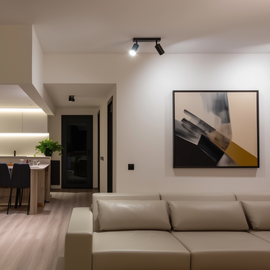 Brilagi - LED dimbare spot SELE 2xGU10/6,5W/230V 2700-6500K zwart