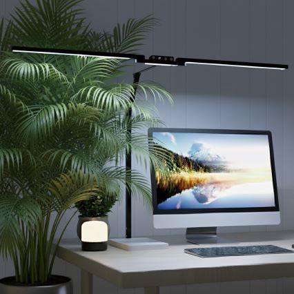 Brilagi - Dimbare LED-aanraaktafellamp VARIO LED/24W/230V 3000-6500K CRI 92 zwart