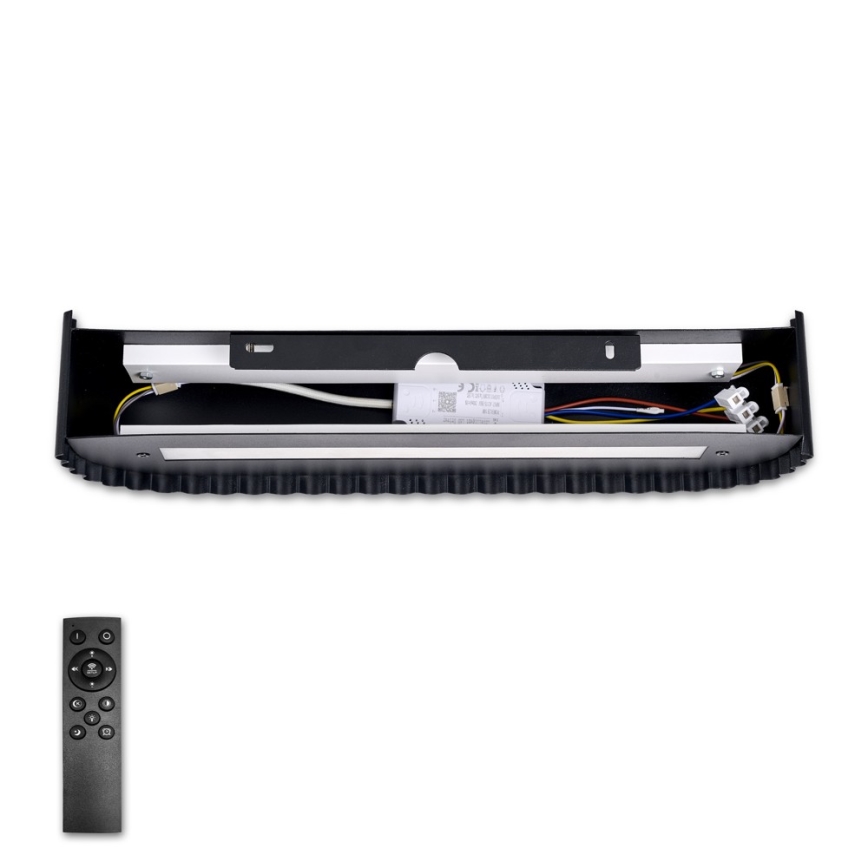 BRILAGI - LED dimbare wandlamp FALCON MODERN LED/14W/230V 3000-6000K 40 cm zwart + afstandsbediening