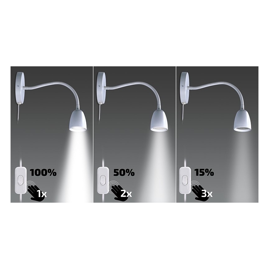 Brilagi - LED Dimbare wandlamp LED / 4W / 230V