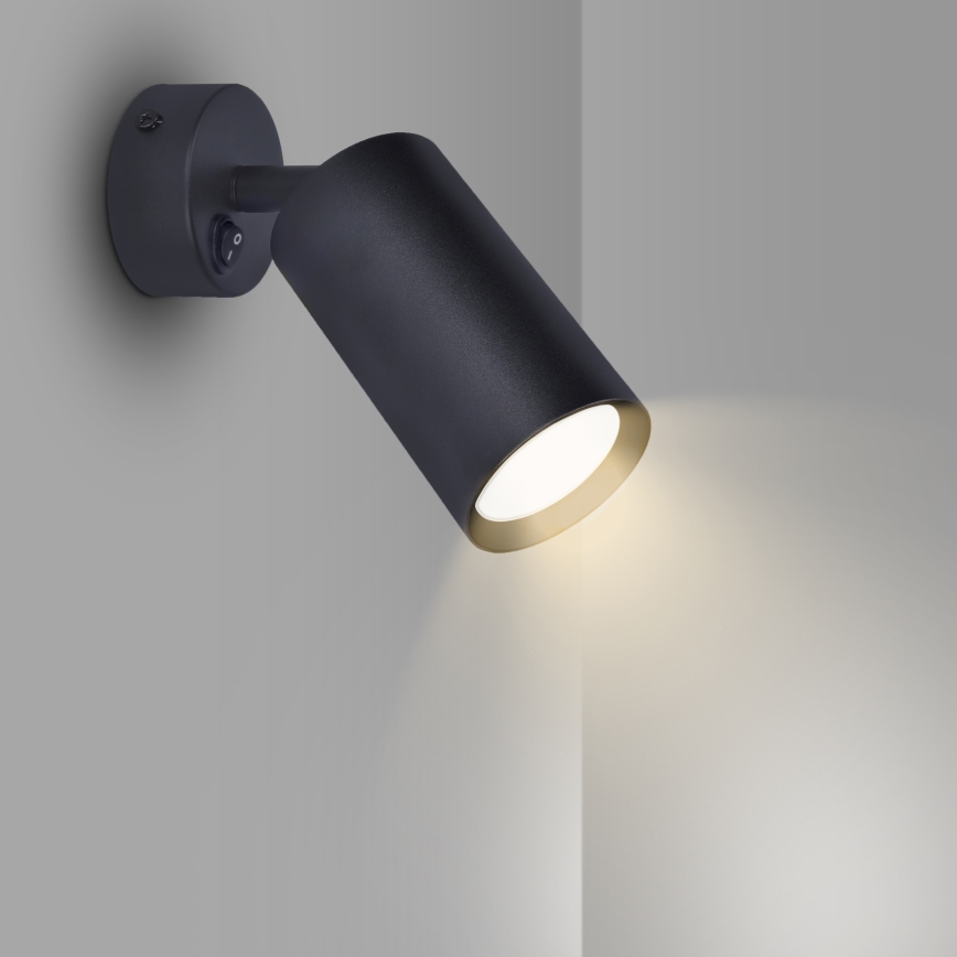 Brilagi - LED dimbare wandspot SELE 1xGU10/6,5W/230V 2700-6500K zwart