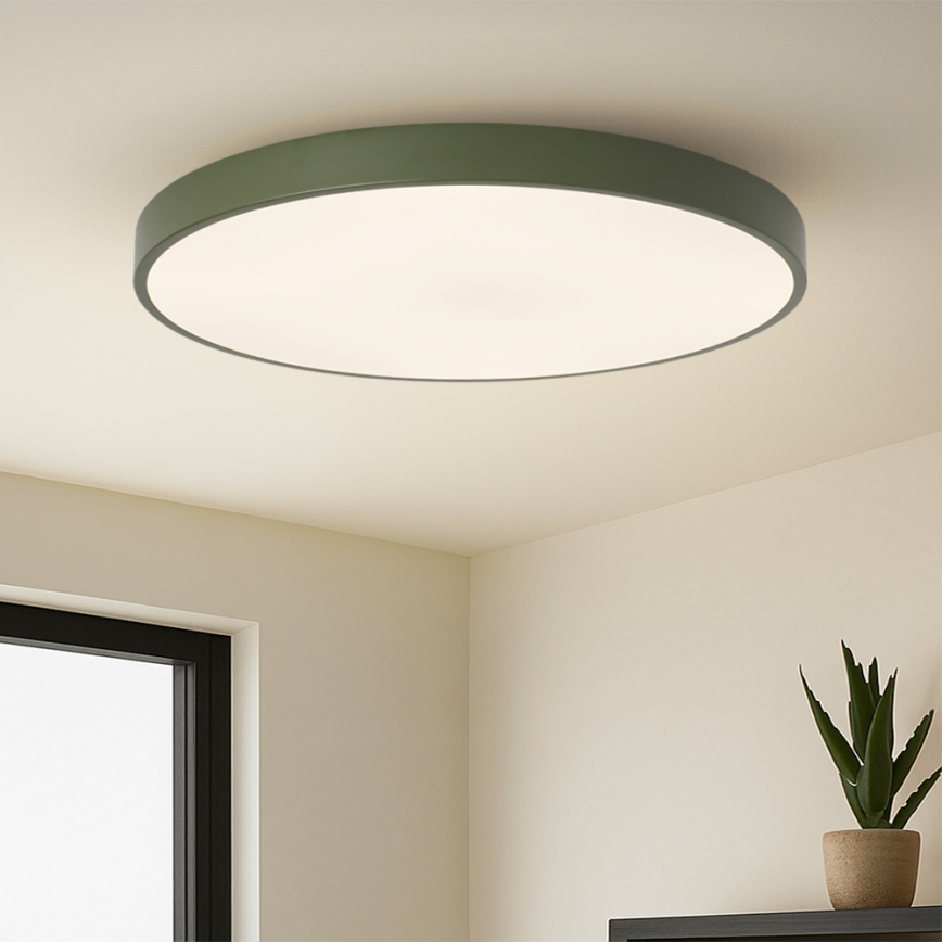 Brilagi - Dimbare LED-zwembadarmatuur POOL SMART LED/128W/230V Ø 100 cm 3000–6000K Wi-Fi Tuya + afstandsbediening groen