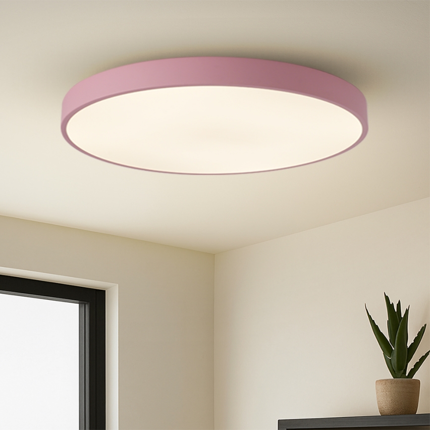 Brilagi - Dimbaar LED-armatuur POOL SMART LED/128W/230V Ø 100 cm 3000-6000K Wi-Fi Tuya + afstandsbediening roze