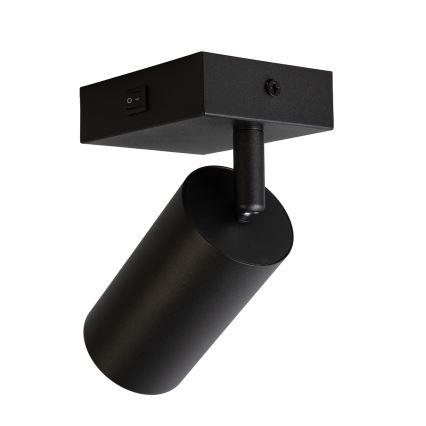 Brilagi - Spot mural LED RGBW dimmable avec interrupteur SELE 1xGU10/4,8W/230V 3000K noir/doré + télécommande